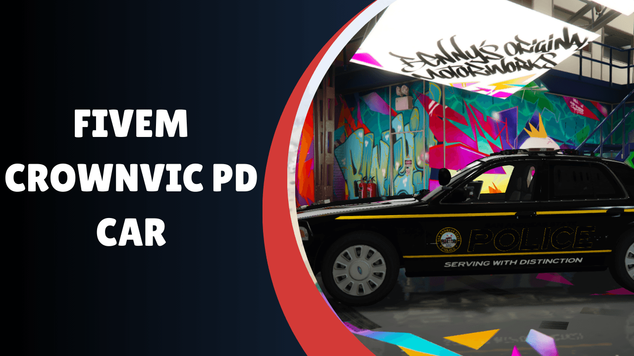 fivem crownvic pd car