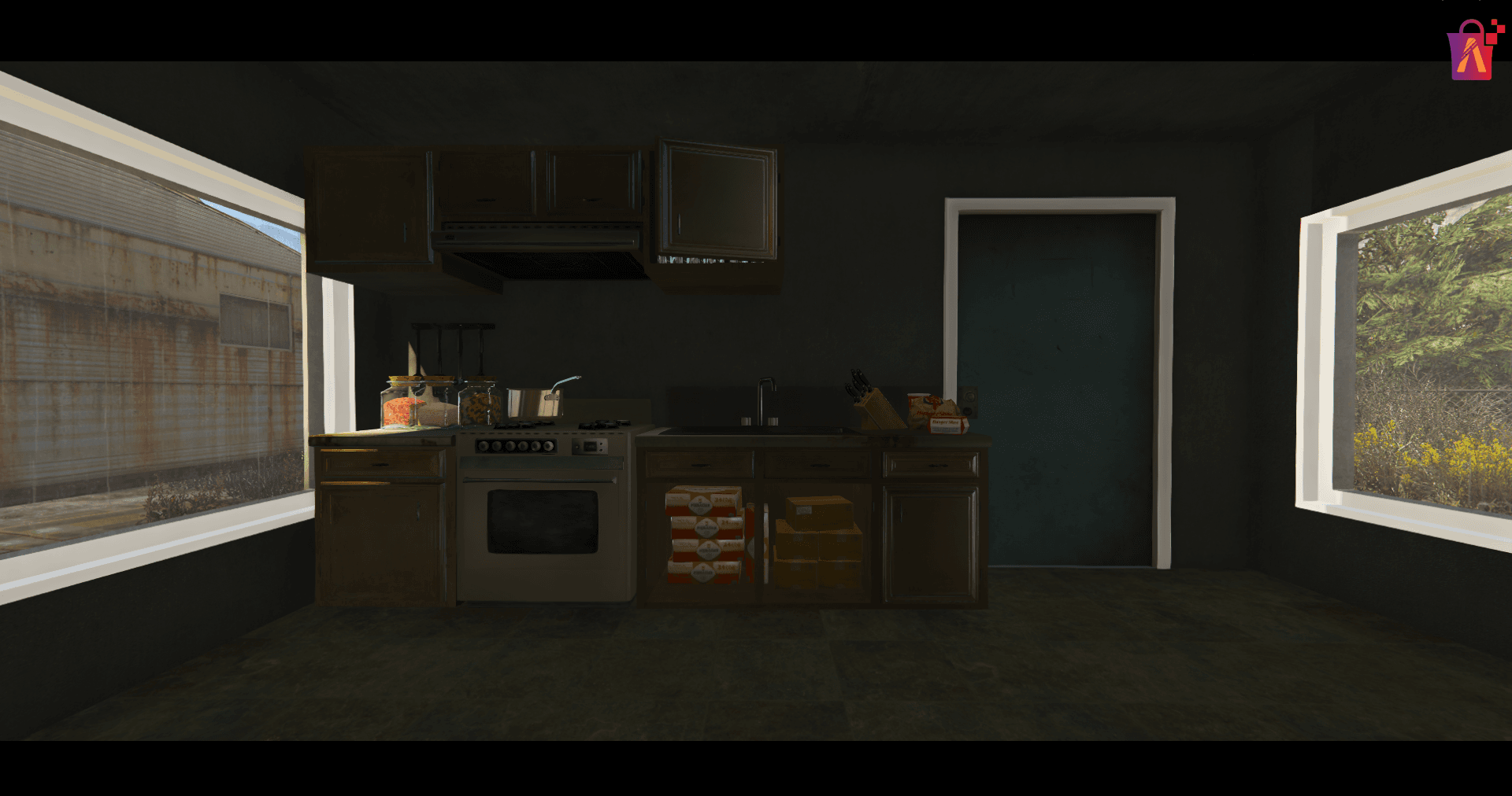 Interior de Sandy Shores do FiveM - Experiência Imersiva